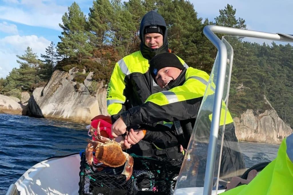 Eksklusiv Rorbu - Havblikk 1 - Batutleie Villa Bekkjarvik Exteriör bild