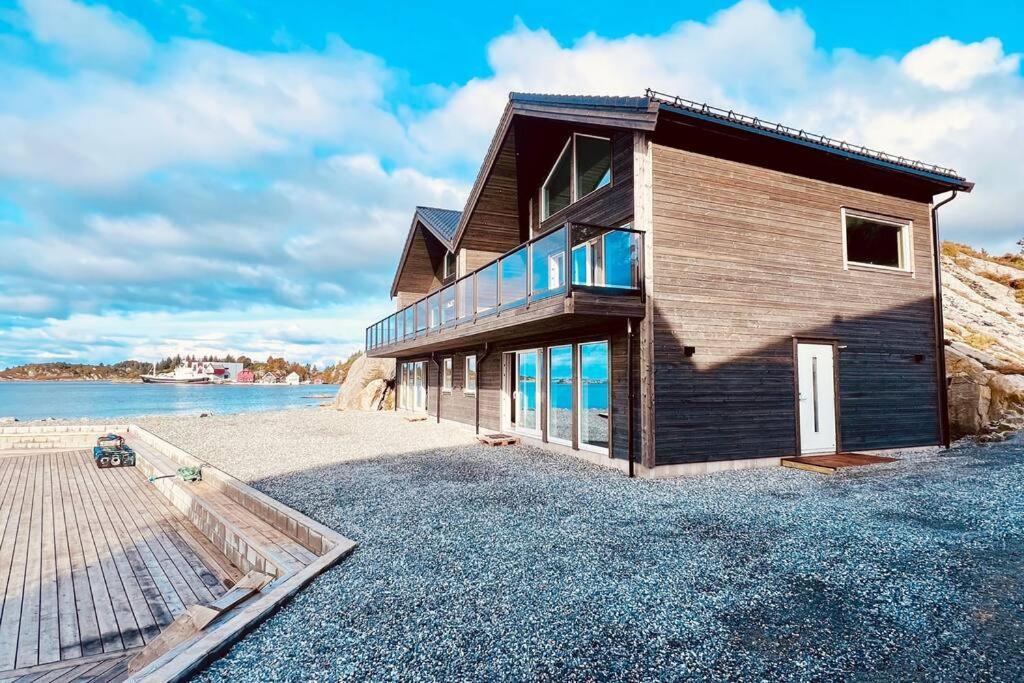 Eksklusiv Rorbu - Havblikk 1 - Batutleie Villa Bekkjarvik Exteriör bild